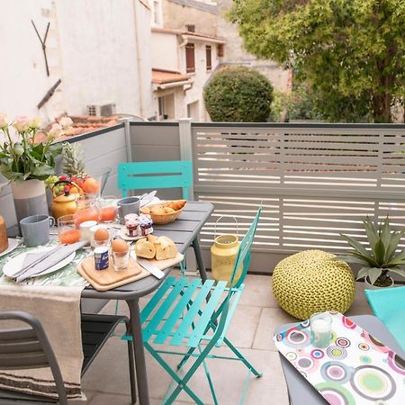 Suite Oisivete Avec Terrasse Vue Sur Patio Et Clim Montpellier Bagian luar foto